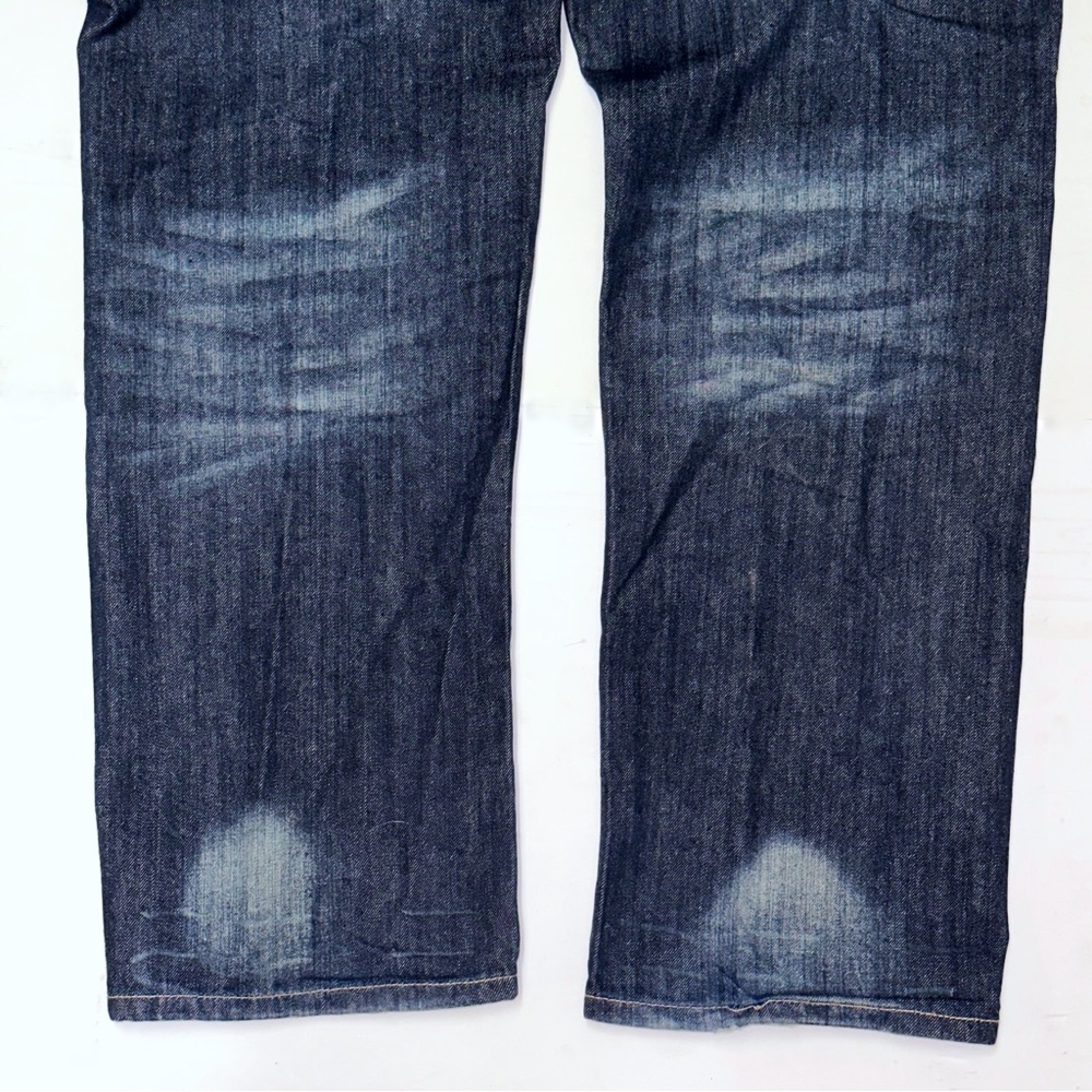 Ed Hardy mens jeans 36 x 34 new w/o tag unworn graphic pants vintage y2k fashion - Picture 7 of 9